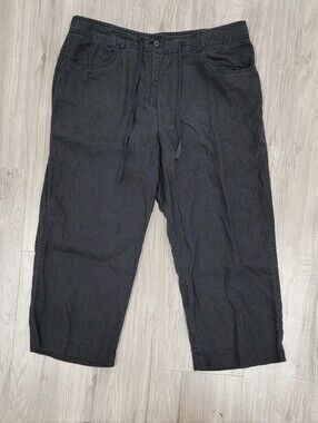 Jones New York Sport Black Wide Leg Pants